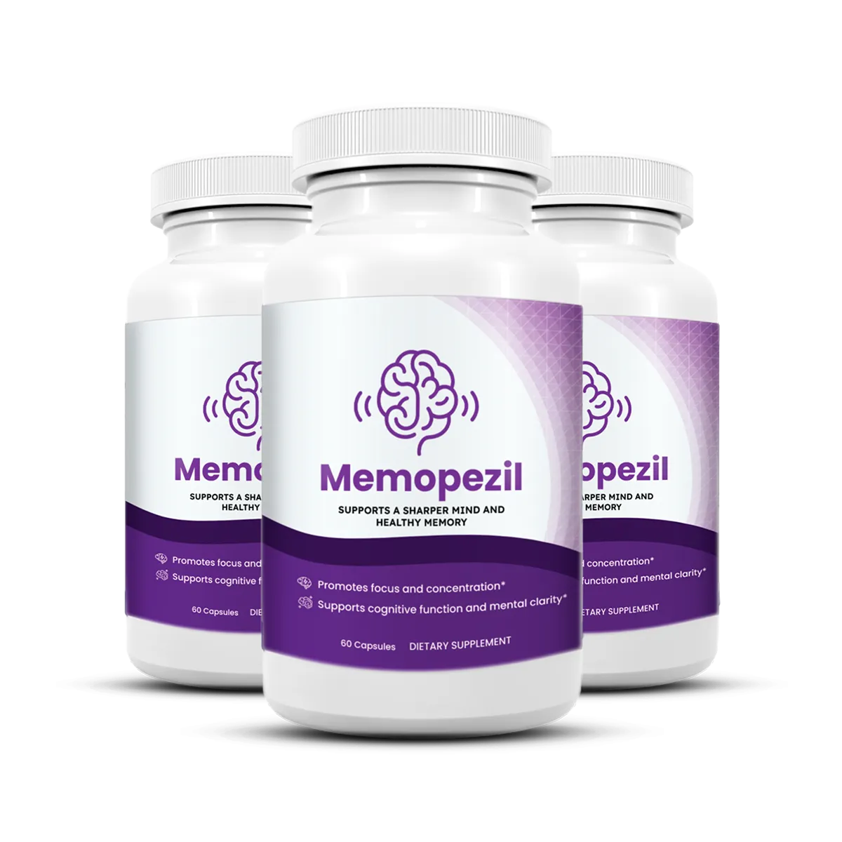 Three bottles of Memopezil